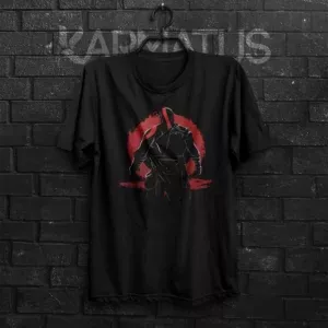 خرید قیمت و خرید تیشرت مشکی گاد آف وار God of War - کارماتوس (پوشاک, تیشرت, تیشرت بازی Game) از کرماتوس
