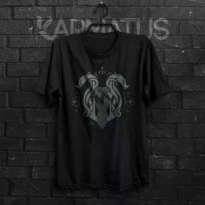 خرید قیمت و خرید تیشرت مشکی گاد آف وار God of War - کارماتوس (پوشاک, تیشرت, تیشرت بازی Game) از کرماتوس