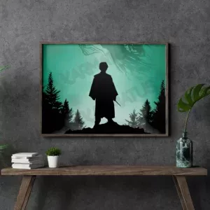 خرید تابلو عکس هری پاتر Harry Potter - کارماتوس (انواع قاب عکس و پوستر, قاب عکس) از کرماتوس
