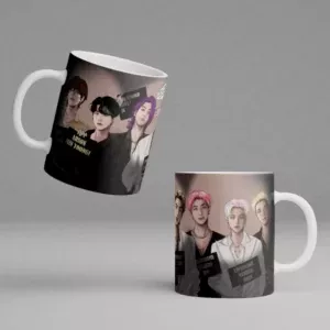 خرید قیمت و خرید ماگ طرح بند بی تی اس BTS - کارماتوس (ماگ) از کرماتوس