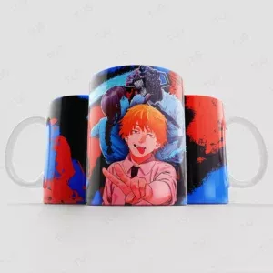 خرید خرید ماگ طرح انیمه مرد اره ای Chainsaw Man - کارماتوس (ماگ) از کرماتوس