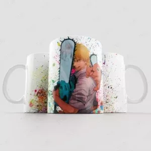 خرید خرید ماگ طرح انیمه مرد اره ای Chainsaw Man - کارماتوس (ماگ) از کرماتوس