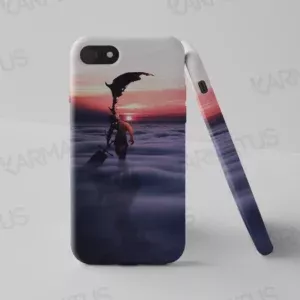 قاب موبایل طرح انیمه شبدر سیاه Black Clover