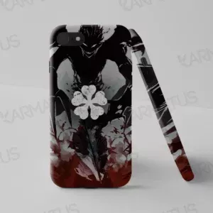 قاب موبایل طرح انیمه شبدر سیاه Black Clover