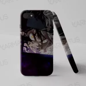 قاب موبایل طرح انیمه شبدر سیاه Black Clover