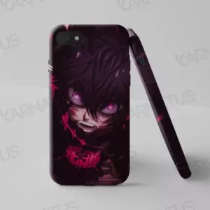 قاب موبایل طرح انیمه شبدر سیاه Black Clover