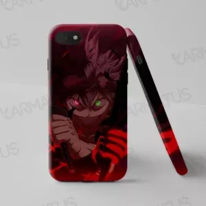 قاب موبایل طرح انیمه شبدر سیاه Black Clover