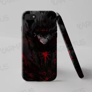 قاب موبایل طرح انیمه شبدر سیاه Black Clover