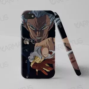قیمت و خرید قاب موبایل انیمه وان پانچ من One Punch Man مرد یک مشتی طرح سایتاما ، جنوس و...