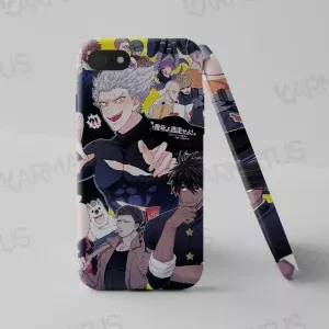 قیمت و خرید قاب موبایل انیمه وان پانچ من One Punch Man مرد یک مشتی طرح سایتاما ، جنوس و...