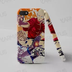 قیمت و خرید قاب موبایل انیمه وان پانچ من One Punch Man مرد یک مشتی طرح سایتاما ، جنوس و...