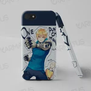 قیمت و خرید قاب موبایل انیمه وان پانچ من One Punch Man مرد یک مشتی طرح سایتاما ، جنوس و...