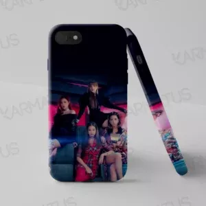 قاب موبایل طرح گروه موسیقی بلک پینک Black Pink