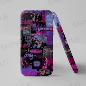 قاب موبایل طرح گروه موسیقی بلک پینک Black Pink