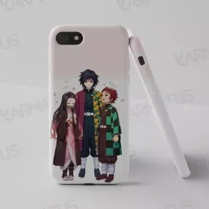 قاب موبایل طرح انیمه شیطان کش Demon Slayer