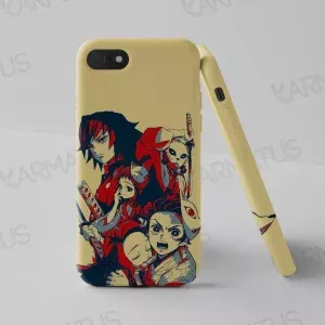 قاب موبایل طرح انیمه شیطان کش Demon Slayer