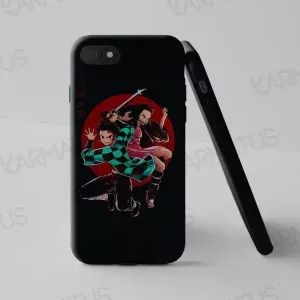 قاب موبایل طرح انیمه شیطان کش Demon Slayer