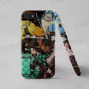 قاب موبایل طرح انیمه شیطان کش Demon Slayer