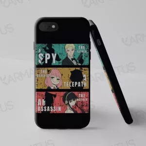 قاب موبایل طرح جاسوس و خانواده Spy x Family