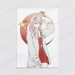 خرید پوستر طرح انیمه دارلینگ Darling In The Franxx - کارماتوس (انواع قاب عکس و پوستر, پوستر) از کرماتوس