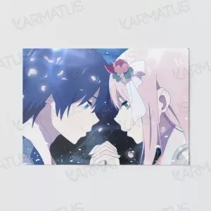 خرید پوستر طرح انیمه دارلینگ Darling In The Franxx - کارماتوس (انواع قاب عکس و پوستر, پوستر) از کرماتوس