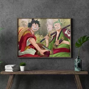 خرید تابلو عکس طرح انیمه وان پیس One Piece - کارماتوس (انواع قاب عکس و پوستر, قاب عکس) از کرماتوس