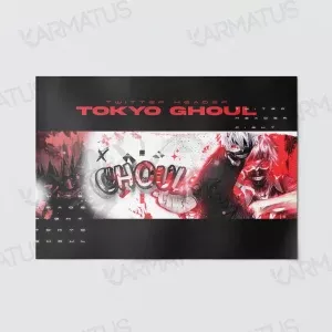 خرید پوستر طرح انیمه توکیو غول Tokyo Ghoul - کارماتوس (انواع قاب عکس و پوستر, پوستر) از کرماتوس