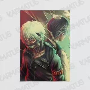 خرید پوستر طرح انیمه توکیو غول Tokyo Ghoul - کارماتوس (انواع قاب عکس و پوستر, پوستر) از کرماتوس