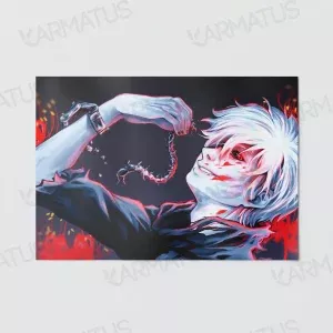 خرید پوستر طرح انیمه توکیو غول Tokyo Ghoul - کارماتوس (انواع قاب عکس و پوستر, پوستر) از کرماتوس