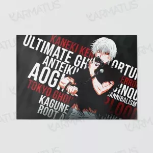 خرید پوستر طرح انیمه توکیو غول Tokyo Ghoul - کارماتوس (انواع قاب عکس و پوستر, پوستر) از کرماتوس