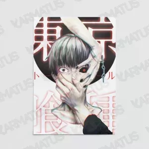 خرید پوستر طرح انیمه توکیو غول Tokyo Ghoul - کارماتوس (انواع قاب عکس و پوستر, پوستر) از کرماتوس