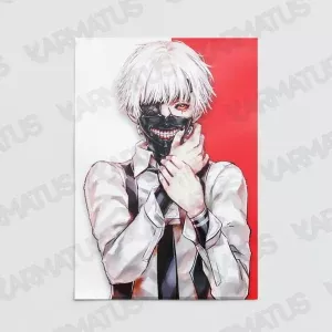 خرید پوستر طرح انیمه توکیو غول Tokyo Ghoul - کارماتوس (انواع قاب عکس و پوستر, پوستر) از کرماتوس
