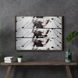 خرید تابلو عکس طرح انیمه توکیو غول Tokyo Ghoul - کارماتوس (انواع قاب عکس و پوستر, قاب عکس) از کرماتوس