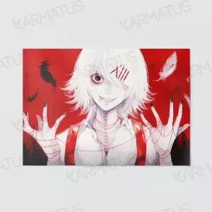 خرید پوستر طرح انیمه توکیو غول Tokyo Ghoul - کارماتوس (انواع قاب عکس و پوستر, پوستر) از کرماتوس