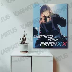 خرید تابلو عکس انیمه دارلینگ Darling In The Franxx - کارماتوس (انواع قاب عکس و پوستر, قاب عکس) از کرماتوس