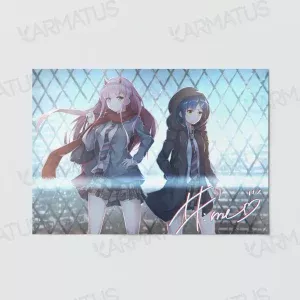 خرید پوستر طرح انیمه دارلینگ Darling In The Franxx - کارماتوس (انواع قاب عکس و پوستر, پوستر) از کرماتوس