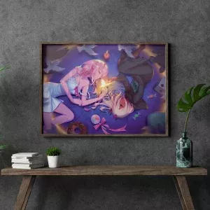 خرید تابلو عکس انیمه دارلینگ Darling In The Franxx - کارماتوس (انواع قاب عکس و پوستر, قاب عکس) از کرماتوس