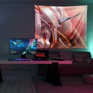 خرید بکدراپ طرح انیمه دارلینگ Darling In The Franxx - کارماتوس (انواع قاب عکس و پوستر, بکدراپ) از کرماتوس