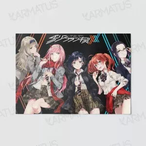 خرید پوستر طرح انیمه دارلینگ Darling In The Franxx - کارماتوس (انواع قاب عکس و پوستر, پوستر) از کرماتوس