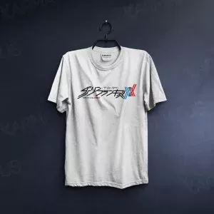 تیشرت سفید انیمه دارلینگ Darling In The Franxx