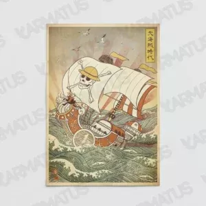 خرید پوستر طرح انیمه وان پیس One Piece - کارماتوس (انواع قاب عکس و پوستر, پوستر) از کرماتوس