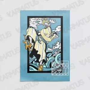 خرید پوستر طرح انیمه وان پیس One Piece - کارماتوس (انواع قاب عکس و پوستر, پوستر) از کرماتوس