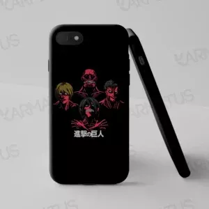 قاب موبایل انیمه اتک آن تایتان Attack on titan