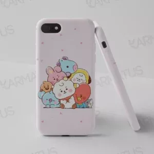 قاب موبایل طرح گروه موسیقی بی تی اس BTS
