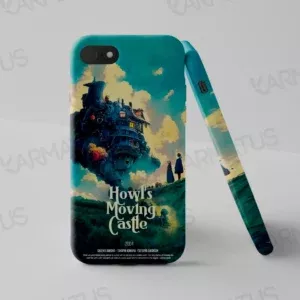 قاب موبایل طرح انیمه قلعۀ متحرک هاول Howl's Moving Castle