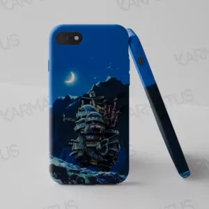 قاب موبایل طرح انیمه قلعۀ متحرک هاول Howl's Moving Castle