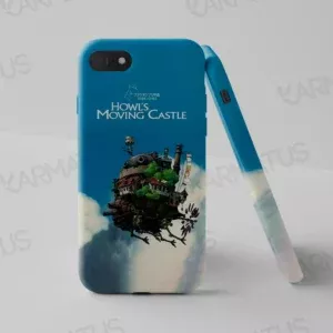 قاب موبایل طرح انیمه قلعۀ متحرک هاول Howl's Moving Castle