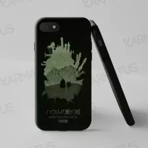 قاب موبایل طرح انیمه قلعۀ متحرک هاول Howl's Moving Castle
