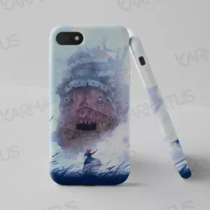 قاب موبایل طرح انیمه قلعۀ متحرک هاول Howl's Moving Castle