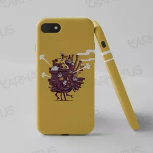 قاب موبایل طرح انیمه قلعۀ متحرک هاول Howl's Moving Castle